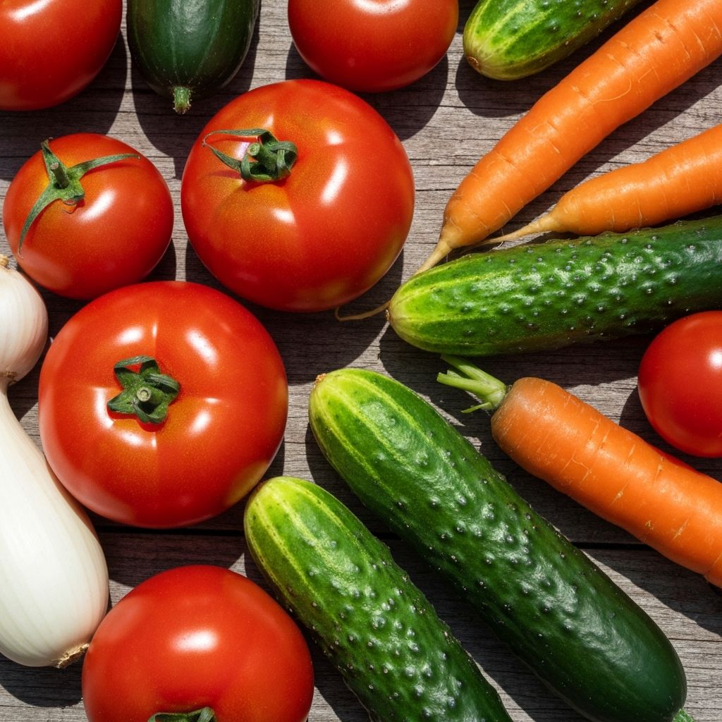 Pestré ovocí a zelenina